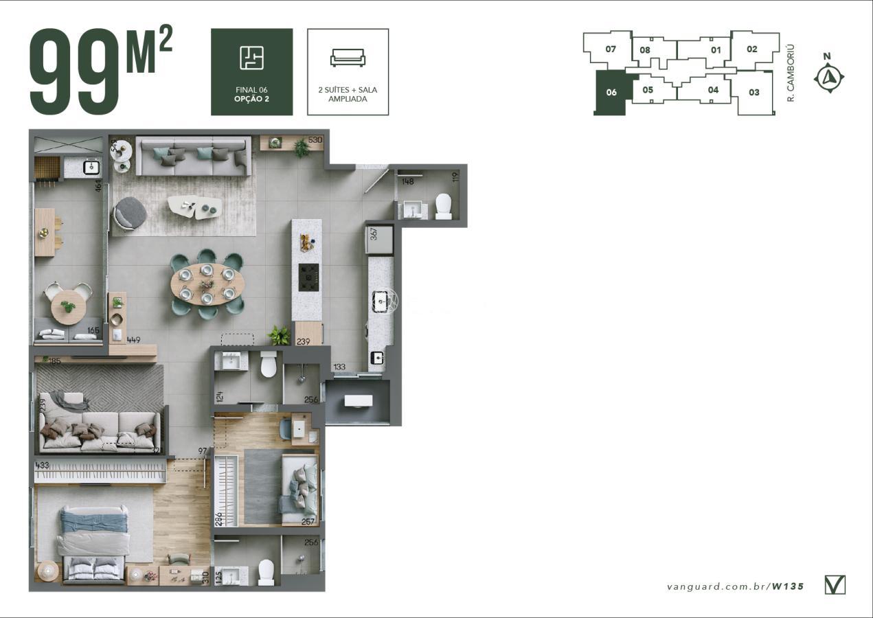 Apartamento, 3 quartos, 70 m² - Foto 32